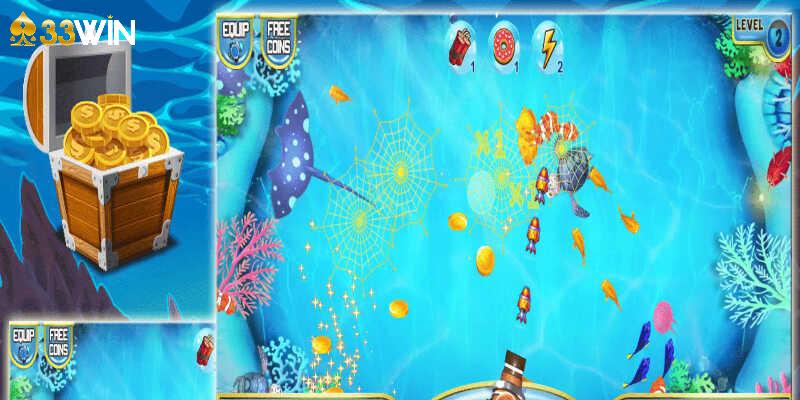 Bắn cá 33WIN đa dạng, mỗi game một phong cách riêng